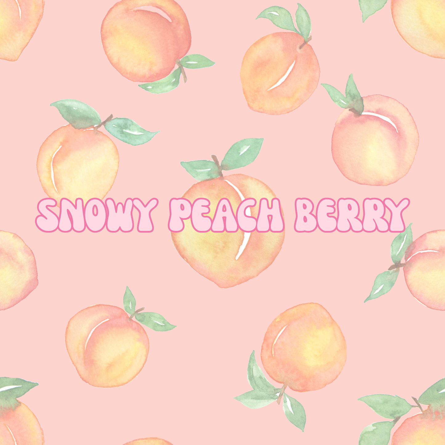 Snowy Peach Berry