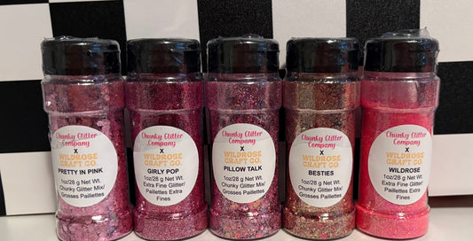 Chunky Glitter Company x Wildrose Craft Co