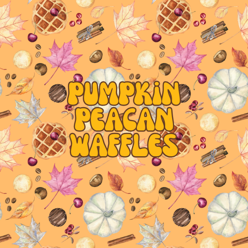 Pumpkin Pecan Waffles