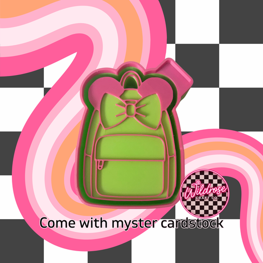 Backpack with Cardstocks