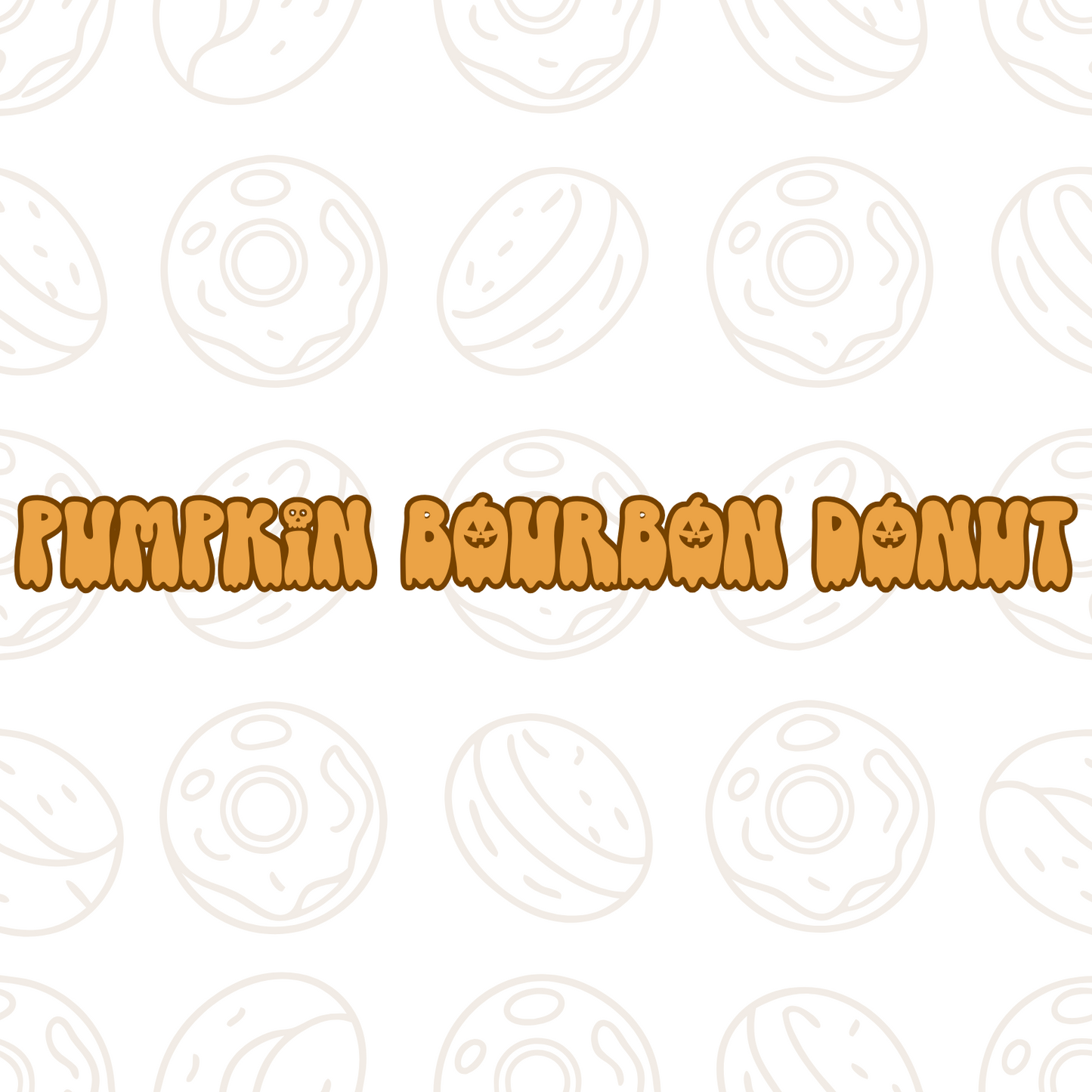 Pumpkin Bourbon Donut